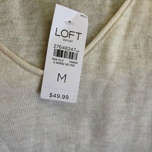 New with tags loft woman’s sweater. Lightweight